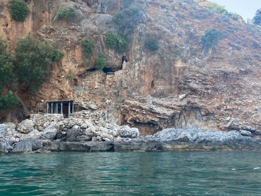 Georgioupolis: Rent a Boat Safari Sea Tour - Stop 3: Omprogialos swimming time plus snorkeling