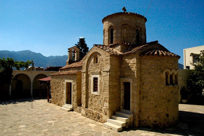 Georgioupolis Safari Off Road Tours Outdoor Activities Land Rover Defender - Sfakia: old castle vibes, sea time, and a family tavern meal