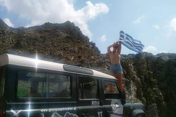 Georgioupolis Safari Off Road Tours Outdoor Activities Land Rover Defender - Pickup around Georgioupolis, Kavros, Rethymno, and more