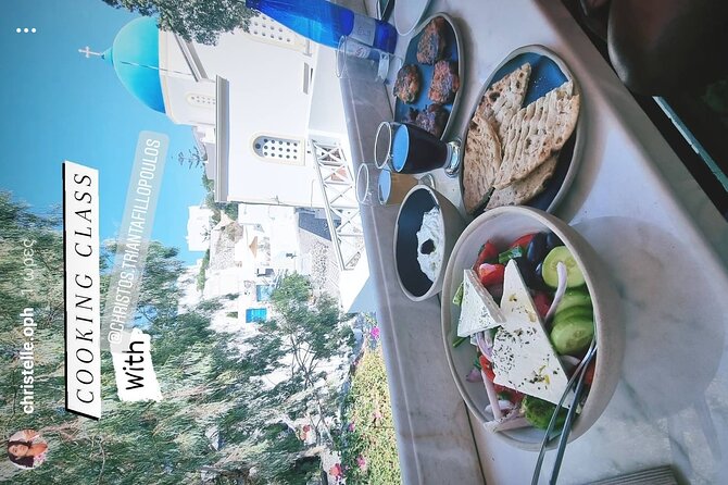Greek Cuisine Cooking Class in Santorini with Recipes and Wine - Practical tips for your best experience