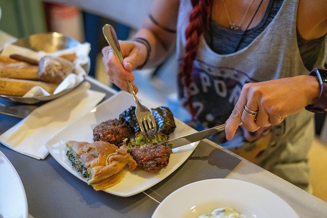 Greek Small-Group Athens Cooking Class & Dinner - The taverna dinner: 3 courses, one included drink, and views to the Acropolis