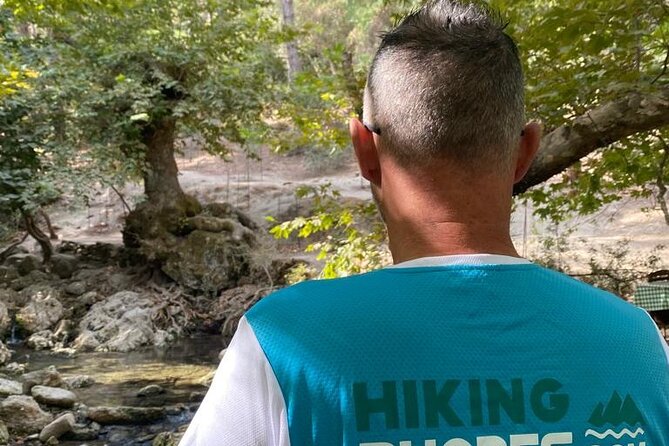 Guided hike to the seven springs from Archangelos - Arrival at Epta Piges: The Seven Springs as a Refreshing Oasis