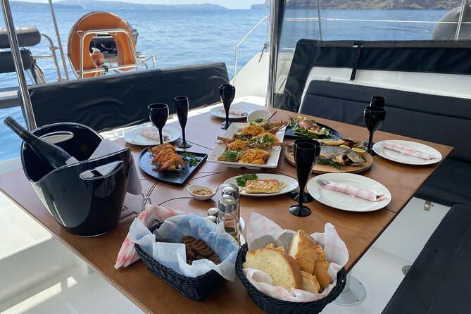 Half Day Premium Catamaran Cruise in Santorini including Oia - Swim, snorkel, and timing: how to not waste your water minutes