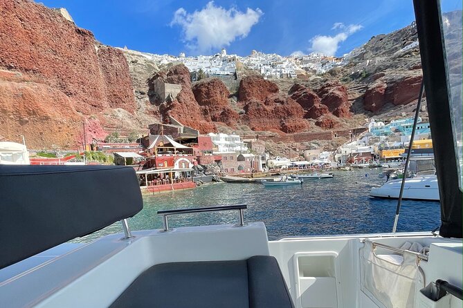 Half Day Premium Catamaran Cruise in Santorini including Oia - Who should book this catamaran, and who should skip it