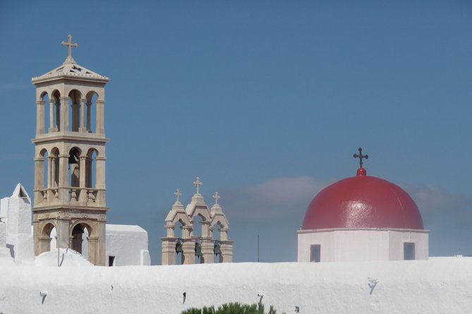 Half-Day Private Guided Tour in Mykonos - Ano Mera: the village square stop and a proper spinach pie break