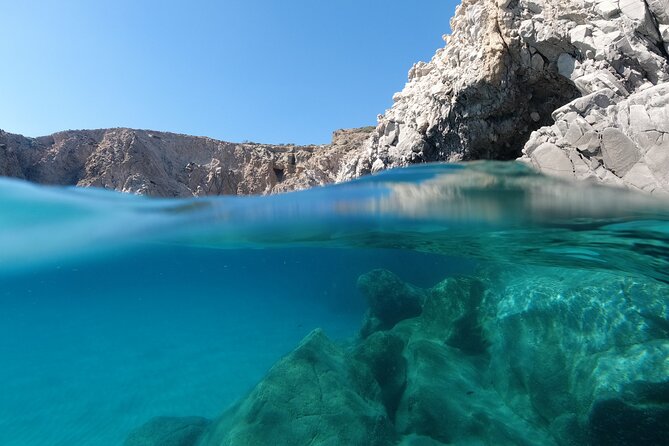 Half-Day Private Romantic Sailing Getaway to Kleftiko - A private sail makes Kleftiko make sense