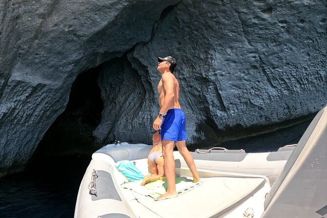 Half-Day Small-Group Motorboat Rib Cruise to Kleftiko - Sykia Cave: the sea entrance visit when conditions are right