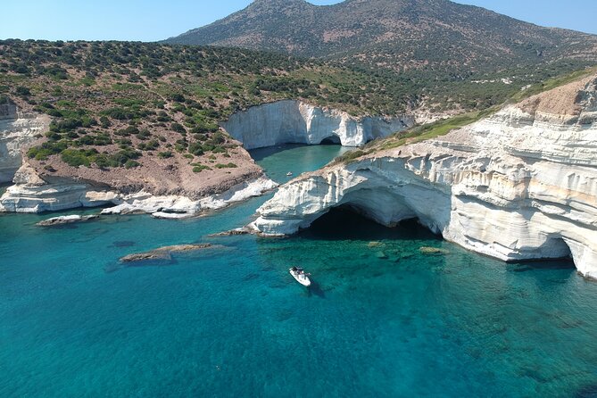 Half-Day Small-Group Motorboat Rib Cruise to Kleftiko - Tsigrado Beach: famous ladder access, easier sea approach, better snorkeling
