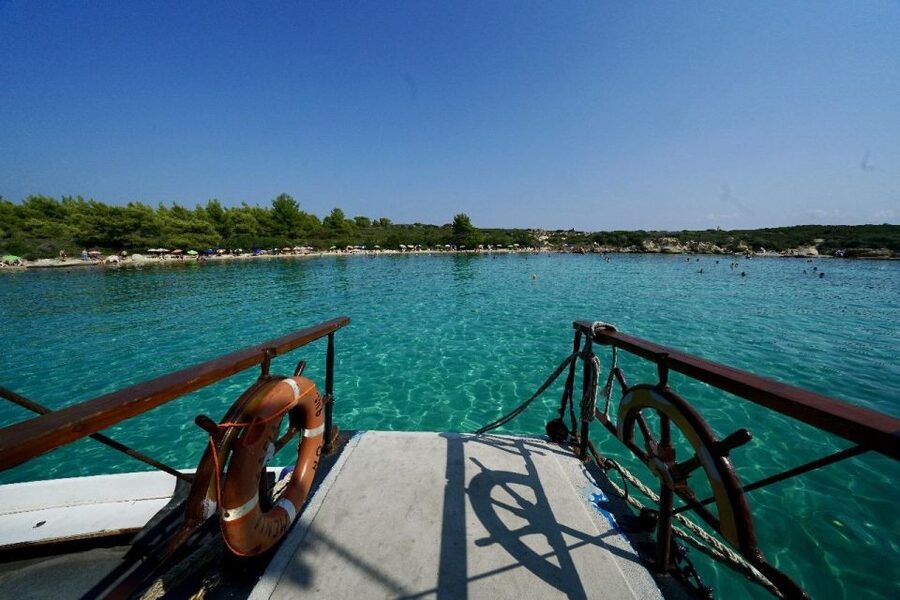 Halkidiki: Blue Lagoon Cruise on a Pirate's Boat - Blue Lagoon time: snorkeling and beach breaks that actually fit a swim day