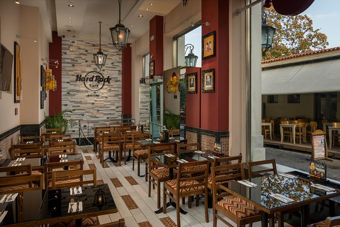 Hard Rock Cafe Athens with Set Lunch or Dinner - The real show: Acropolis views plus rock memorabilia