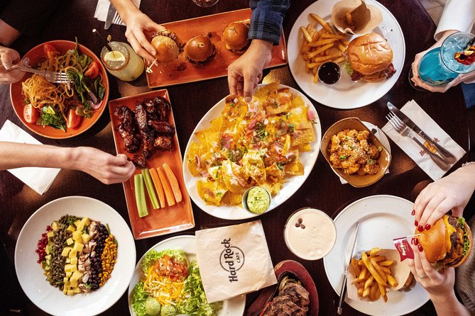Hard Rock Cafe Athens with Set Lunch or Dinner - Your menu choices: Acoustic (2-course) vs Electric (3-course)