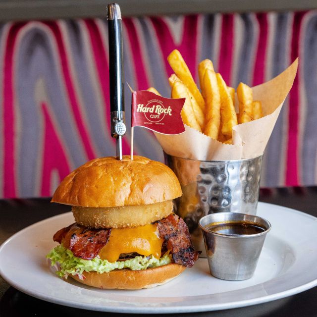 Hard Rock Cafe Athens with Set Menu for Lunch or Dinner - Hard Rock Cafe Athens in Monastiraki, with Acropolis views nearby