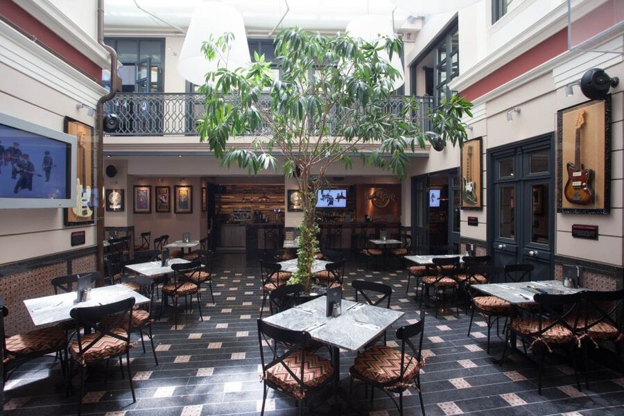 Hard Rock Cafe Athens with Set Menu for Lunch or Dinner - Drinks, souvenir glassware, and choosing alcohol-free