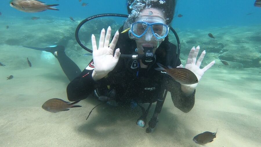 Heraklion: Beginner Scuba Diving Lesson with PADI Instructor - Getting Back On Shore: Watching Your Footage and Free Time in Agia Pelagia