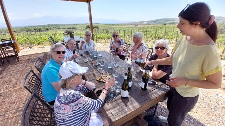 Heraklion: Cretan Wine Tasting Tour & Gourmet Lunch - Two winery visits in Archanes and Peza: how the region shapes the bottle