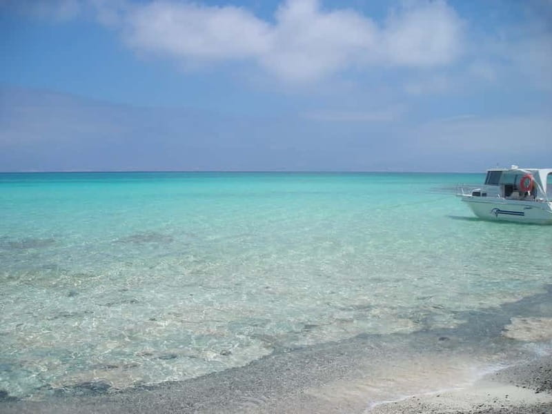 Heraklion:Cruise to Chrissi island natural park with pick up - Ferry legs and how the timing keeps the day from dragging