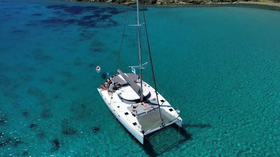 Heraklion: Dia Island Luxury Catamaran Cruise with Meal - Price and value: what you really get for $127 per person