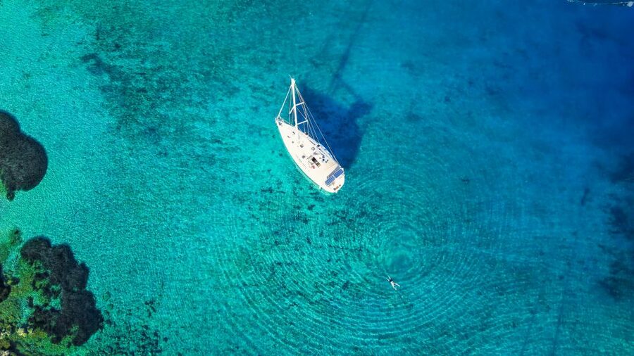 Heraklion: Dia Island Sailboat Cruise with Swimming and Meal - Snorkel, SUP, and fishing gear: how to plan your water time