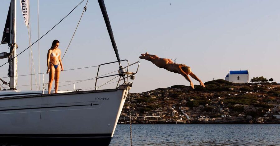 Heraklion: Dia Island Sailing Cruise with Snorkeling - Paddleboarding in north Crete waters: the fun add-on that earns its spot