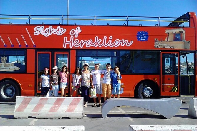 Heraklion Hop-On Hop-Off Bus Tour - Knossos Palace: the stop most people plan their whole day around