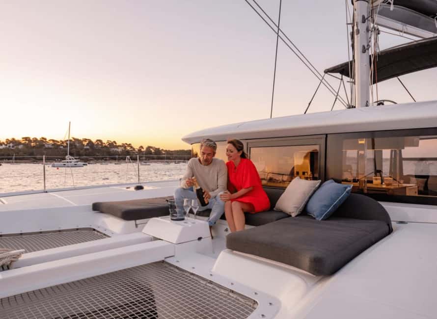 Heraklion Luxury Catamaran Dia Isla -Gourmet Lunch Top Rated - Key things to know before you go