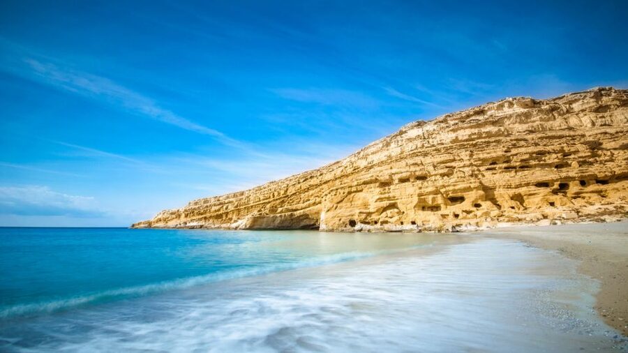 Heraklion: Matala Beach, Hippie Caves & Odigitria Monastery - Hippie caves in Matala, tickets, and how to choose your level