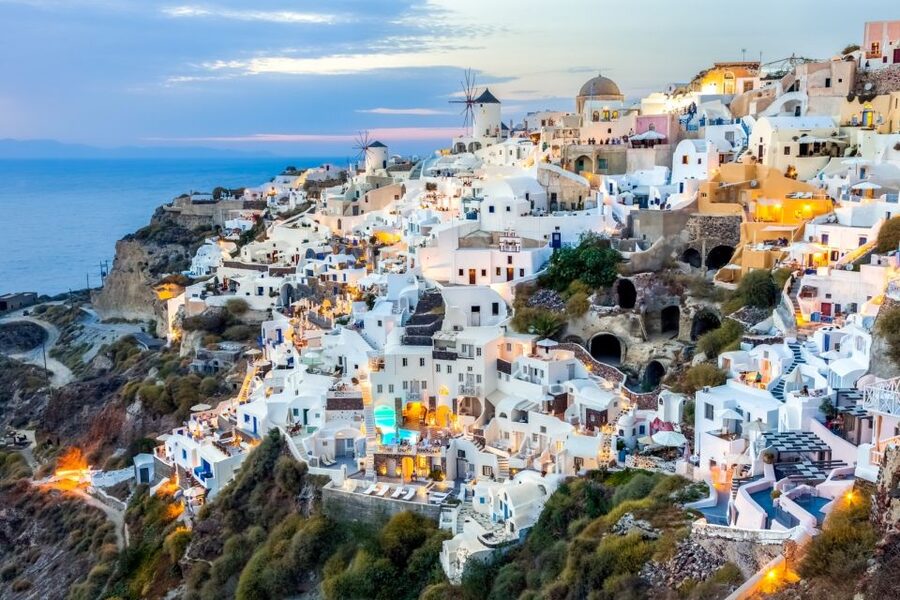 Heraklion or Ag Nikolaos: Oia & Fira Full-Day Santorini Trip - A long, structured Santorini day from Crete (11 to 13 hours)