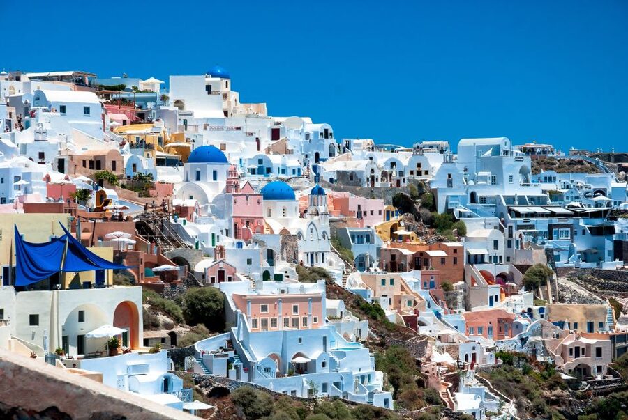 Heraklion or Ag Nikolaos: Oia & Fira Full-Day Santorini Trip - Oia: the northernmost viewpoint stop and the best photo time