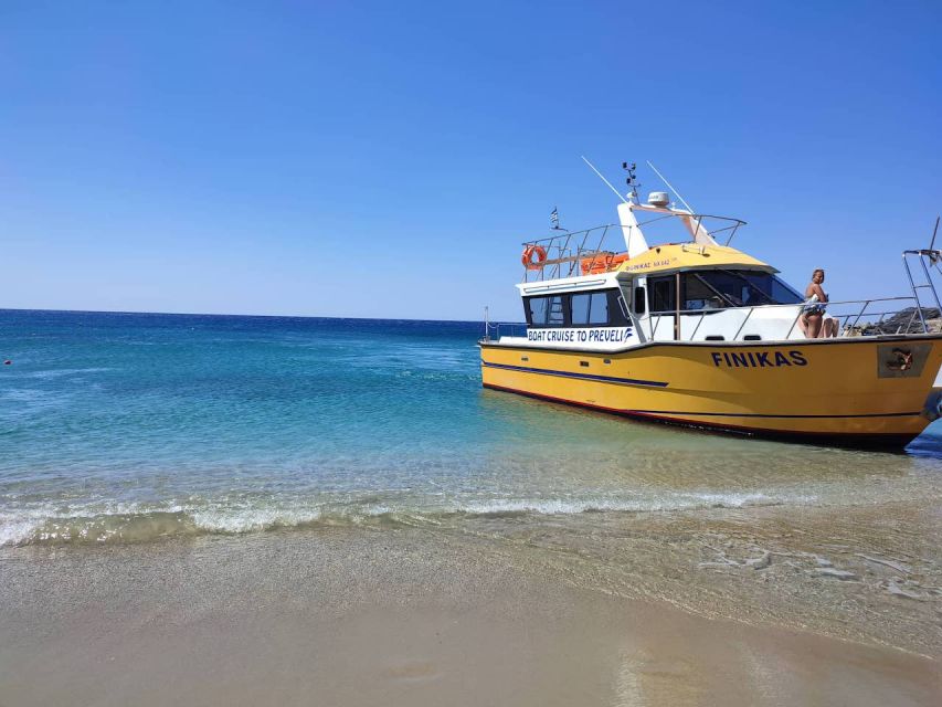 Heraklion: Preveli By Boat, Damnoni & Kourtaliotiko Springs - The boat ride to Preveli: a calmer pace before the palm forest payoff