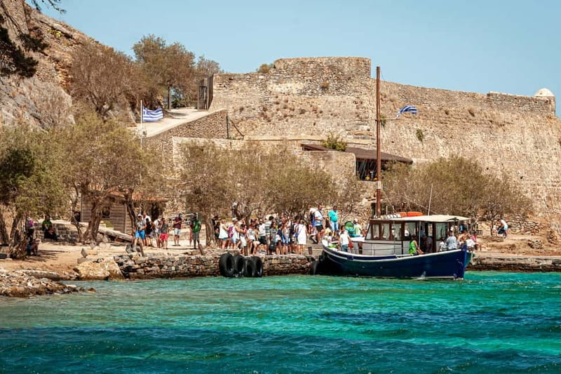 Heraklion: Spinalonga, Agios Nikolaos, & Elounda Boat Tour - Spinalonga Island and the Venetian fortress, what the guide helps you see