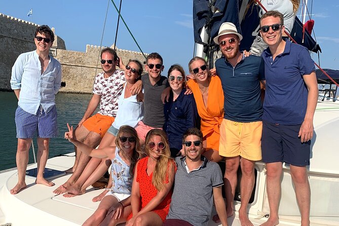 Heraklion: Sunset Luxury Cruise with Sushi and Open Bar - The Luxury Catamaran Setup: Sunbeds, Shade, and Practical Comfort
