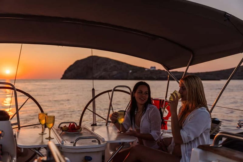 Heraklion: Sunset Sailing Cruise Dia Island with Snorkeling - Snorkeling and paddleboarding at Dia: the main reason to book