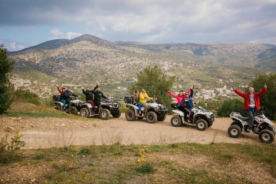 Hersonissos: ATV Quad Bike Safari in the Mountains of Crete - The 5-Hour Quad Route Through Crete’s Villages and Riverbeds