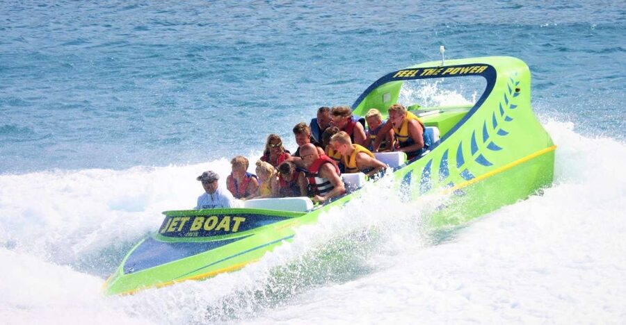Hersonissos: Jet Boat Tour with Snorkeling - Hersonissos Port to the Sea: how the hour is paced