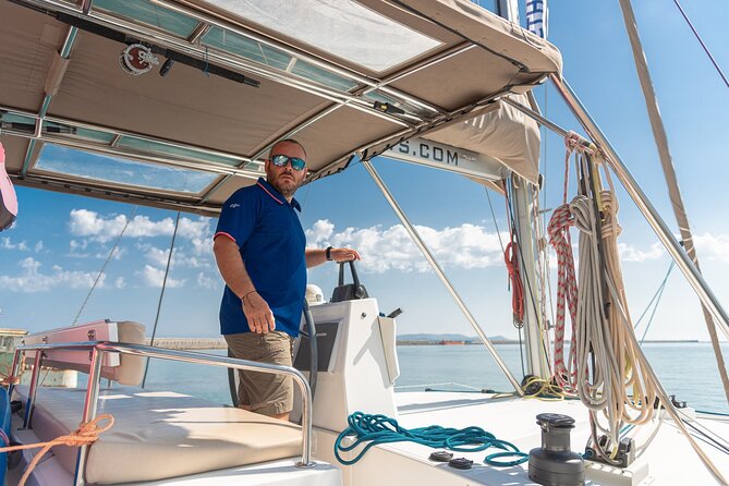 Hersonissos: Luxury Sunset Catamaran Cruise Sushi & Open Bar - Sushi, fresh fruit, and the open bar plan
