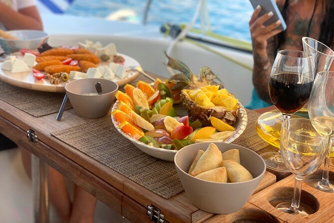 Hersonissos: Luxury Sunset Catamaran Cruise Sushi & Open Bar - Value check: is $96.55 really fair for this much included?