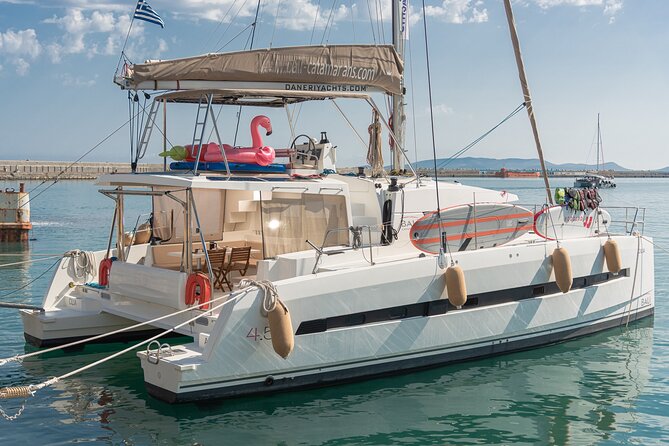 Hersonissos: Luxury Sunset Catamaran Cruise Sushi & Open Bar - Cruising Malia Bay and Agios Georgios, not just a quick hop