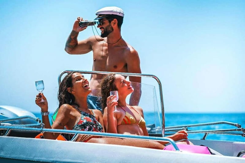 Hersonissos: Rent a Boat - No License Needed - The 2-hour cruise plan: a quick orientation, then your pacing