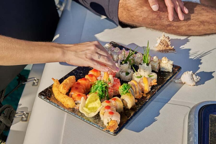 Hersonissos: Sunset Catamaran Cruise with Snacks and Drinks - Onboard Extras That Make It Feel Like a Treat