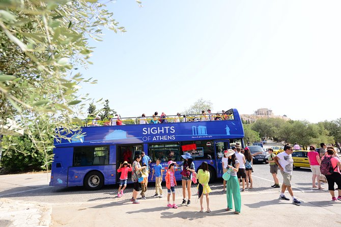 Hop on Hop Off Classic tour of Athens, Piraeus & Beaches - Blue line from Piraeus cruise terminals to the sea