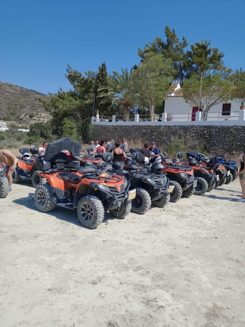 Ierapetra: Quad ATV 4x4 Exceptional Day in South Crete 2025 - The plateau with the 360° panorama over two seas