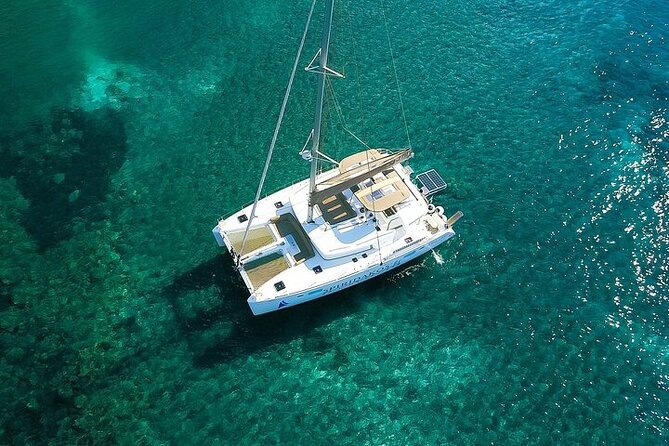 Island Hopping: Santorini Catamaran Charter Cruise with a skipper - Why a Lagoon Catamaran Charter From Santorini Makes Sense