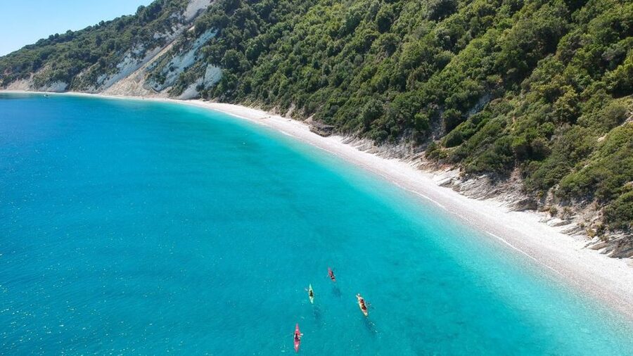 Ithaca Island Tour with Bus & Cruise with Swim Stops - Kioni: pretty harbor time, a swim stop, and no rushing if you manage it right