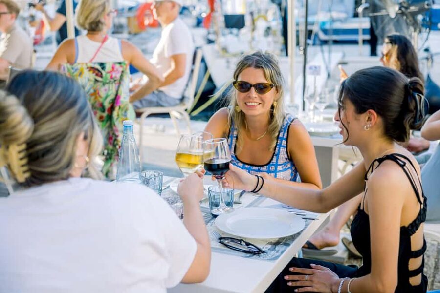 Jazz in the Heart of Corfu: Seaside Sessions at the Marina - Marina Benitses at dusk: why this venue fits jazz so well