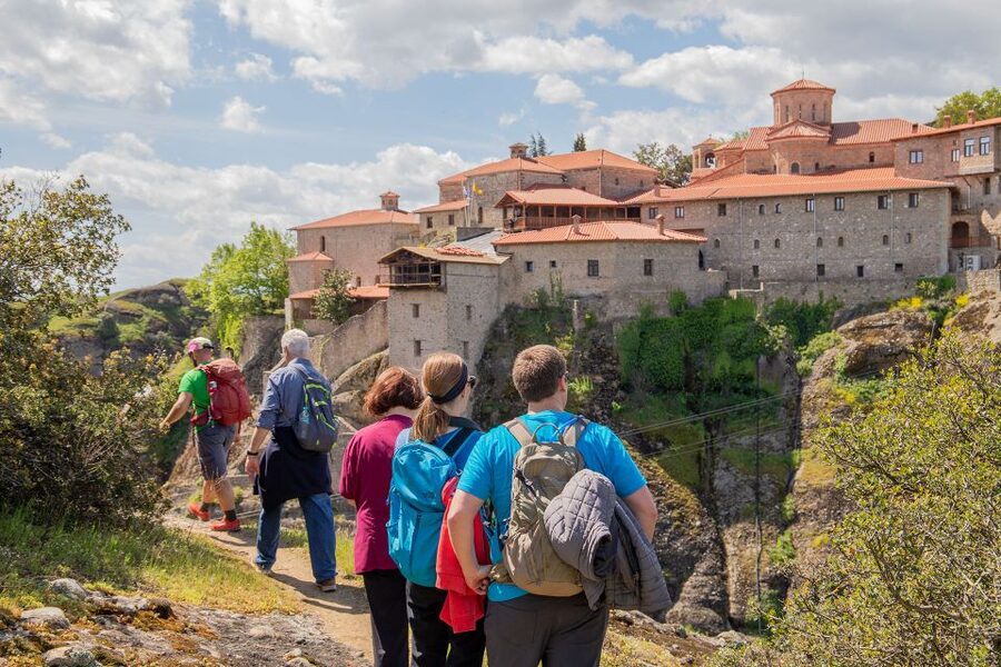 Kalabaka: Meteora Small-Group Hiking Tour w/ Monastery Visit - Ypapanti Monastery and the ruins of St. Dimitrios from the 1808 uprising