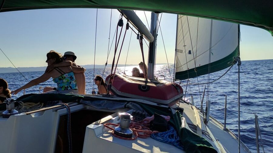 Kassandra: Sunset Sailing Boat Tour of Secluded Coves - The Crew Style: Friendly, Discreet, and Focused on Safety