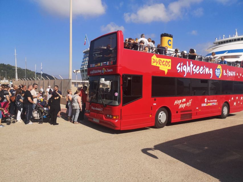 Katakolo: Pyrgos and Katakolo Hop-on Hop-off Bus Tour - Stop 1 and Stop 2 in the Port Area, Easy Getting Your Bearings
