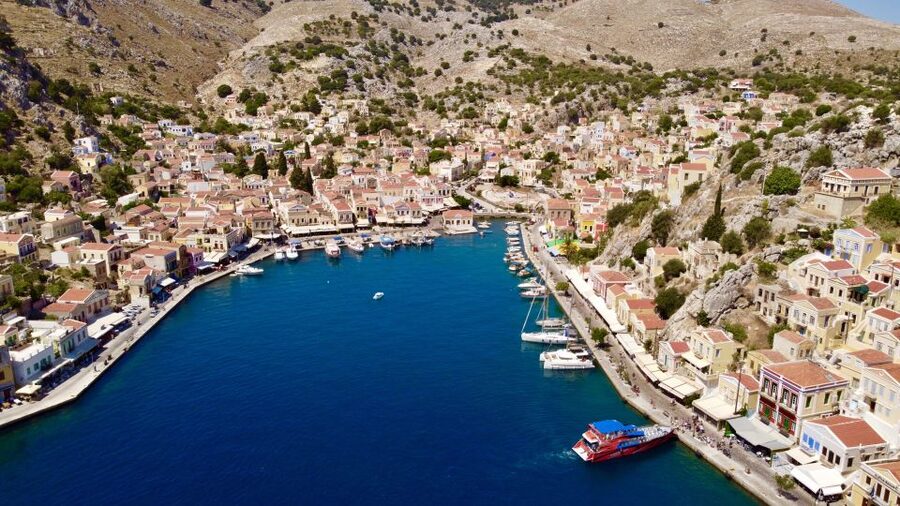 Kiotari, Lardos, Pefkos, & Lindos: Speedboat to Symi Island - A fast, focused ride from south Rhodes