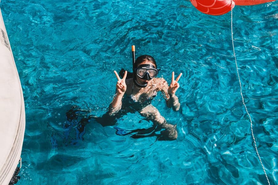 Kissamos: Balos & Gramvousa Luxury Catamaran Sailing Cruise - Gramvousa Island: swimming, lunch, and optional castle time