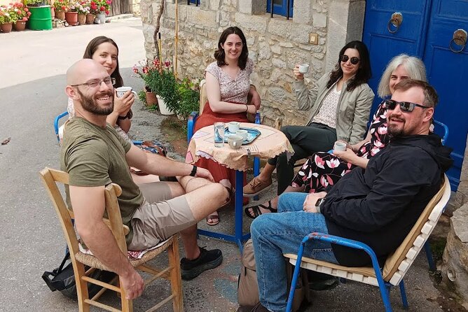 Knossos & Lasithi Plateau: Zeus Cave,Villages, Olive Oil Tour - Krasi Village and the Plane Tree Break That Turns Into a Photo Stop